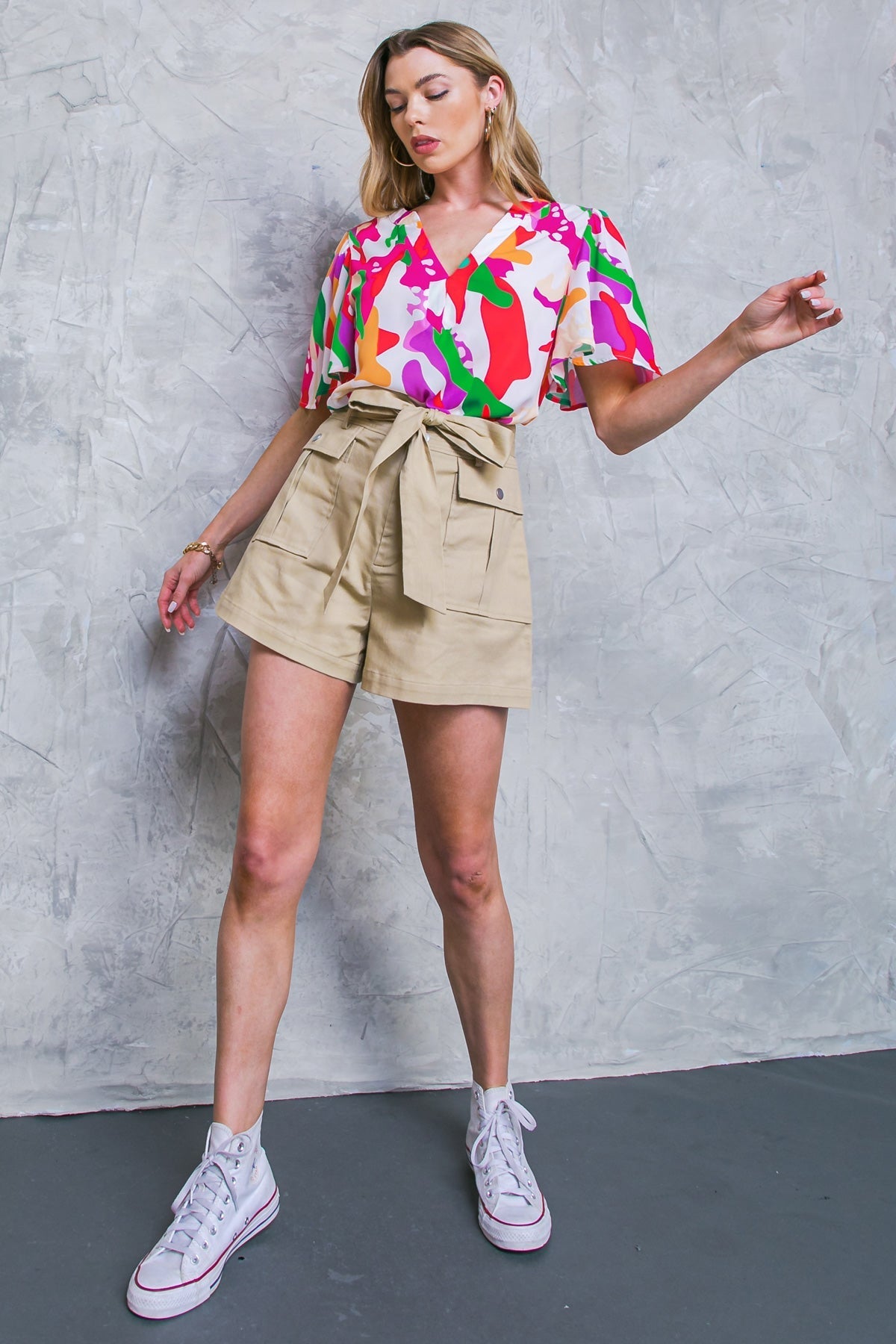 STYLISH SUMMER WOVEN TOP Flying Tomato